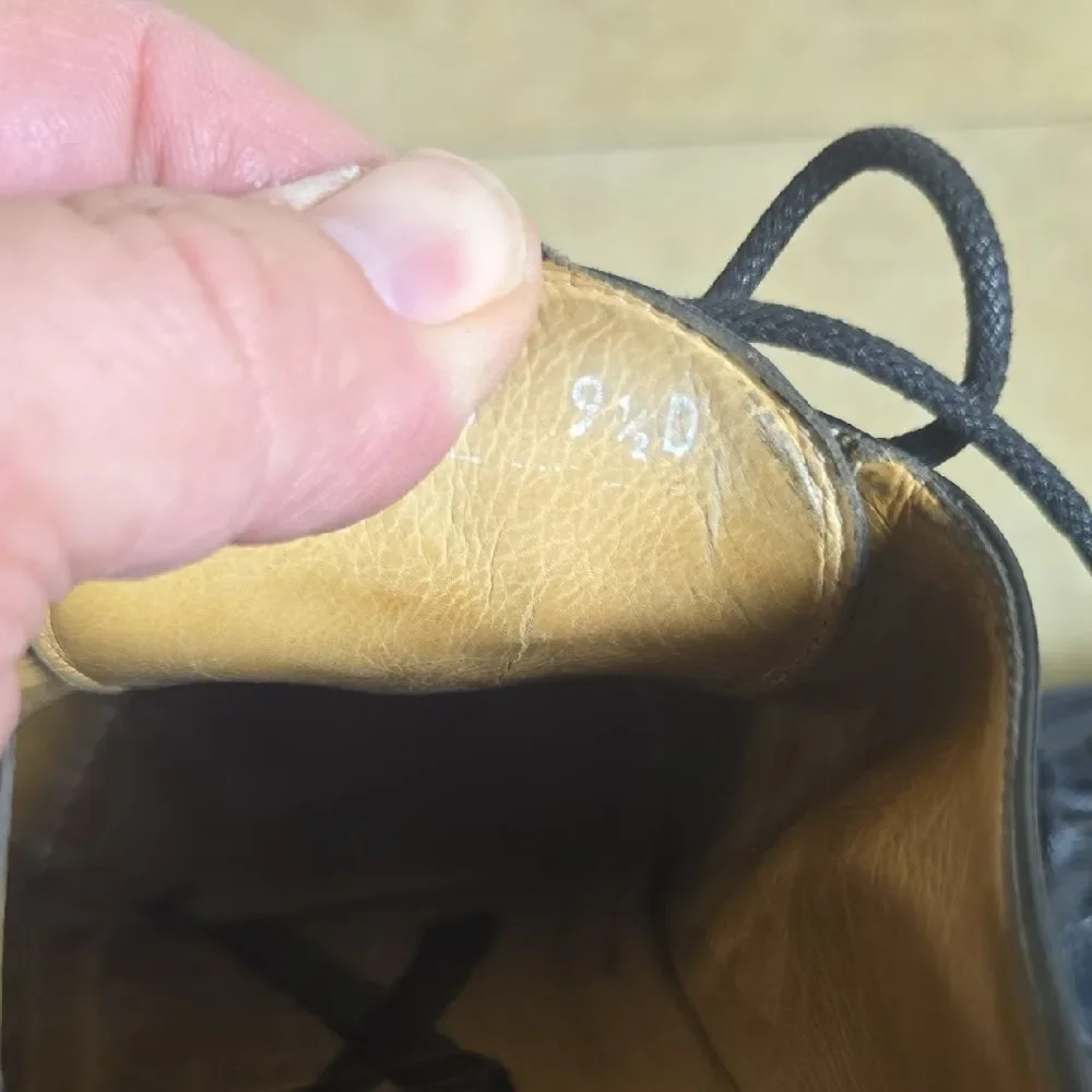 Cole Haan Black Leather Men's Oxfords